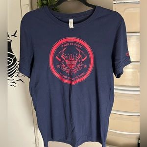 Navy Blue “Panic Basket” Twitch Tee